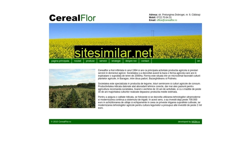 cerealflor.ro alternative sites