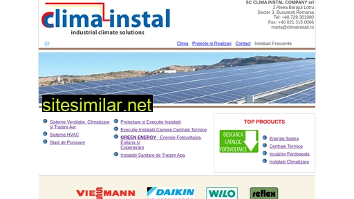 climainstall.ro alternative sites