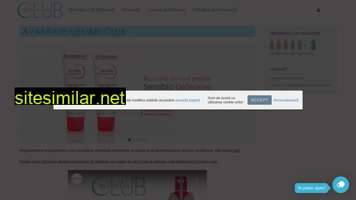 club-bioderma.ro alternative sites