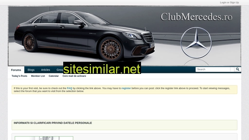 clubmercedes.ro alternative sites