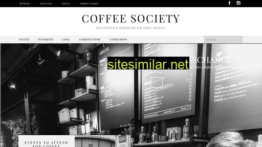 coffeesociety.ro alternative sites