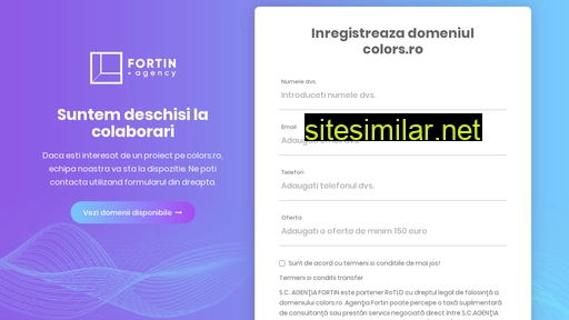 Colors similar sites