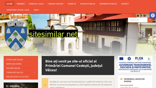 comuna-costesti.ro alternative sites