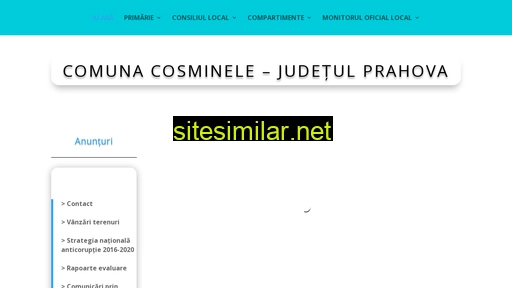 comunacosminele.ro alternative sites