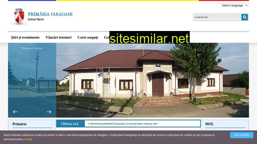 comunafaraoani.ro alternative sites