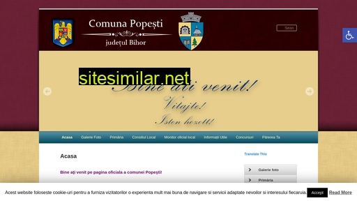 comunapopesti-bh.ro alternative sites