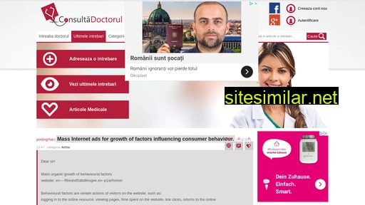 consultadoctorul.ro alternative sites