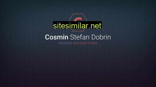 cosmin.stefandobrin.ro alternative sites