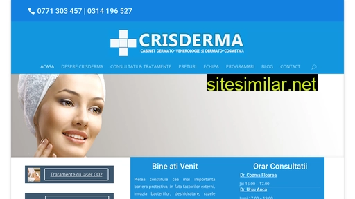 crisderma.ro alternative sites