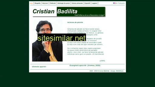 cristianbadilita.ro alternative sites