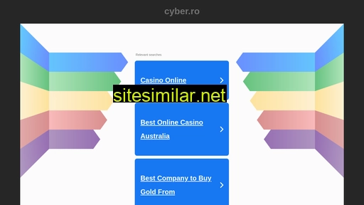 Cyber similar sites