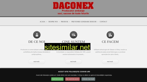 Daconex similar sites