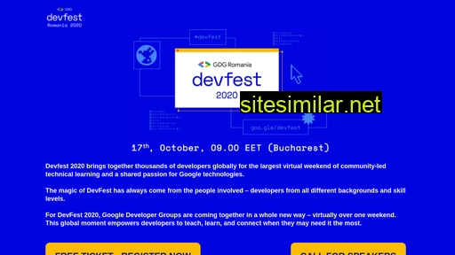 devfest.ro alternative sites