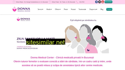 donna-medicalcenter.ro alternative sites