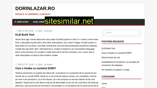 dorinlazar.ro alternative sites