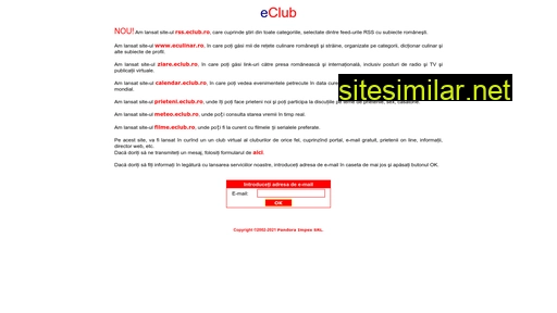 eclub.ro alternative sites