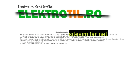 elektrotil.ro alternative sites