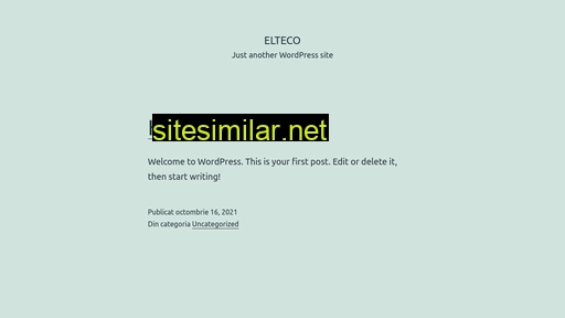 elteco.ro alternative sites