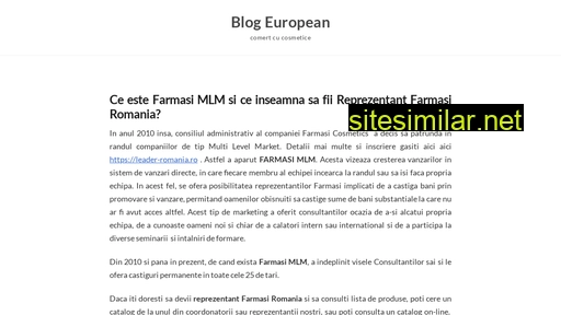 europedirectcomanesti.ro alternative sites