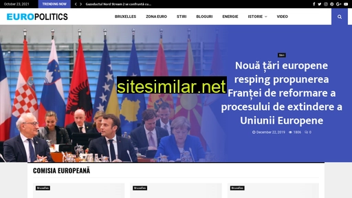 Europolitics similar sites