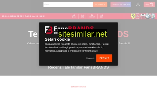 fansbrands.ro alternative sites