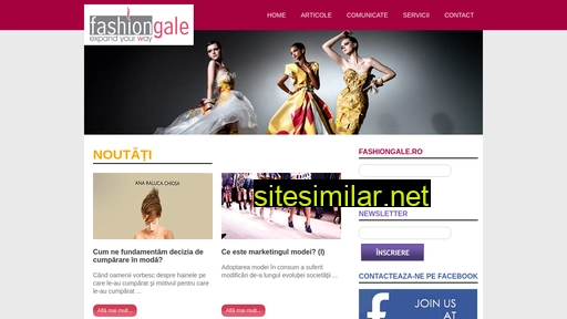 fashiongale.ro alternative sites