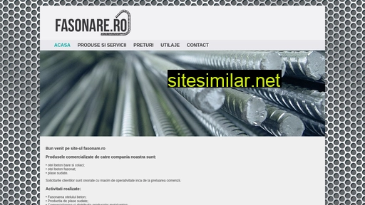 fasonare.ro alternative sites