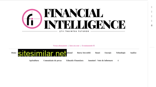 Financialintelligence similar sites