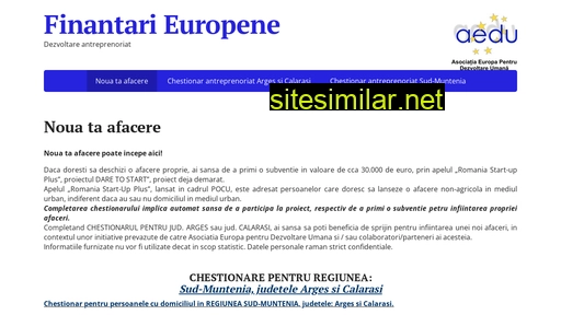 Finantari-europene similar sites