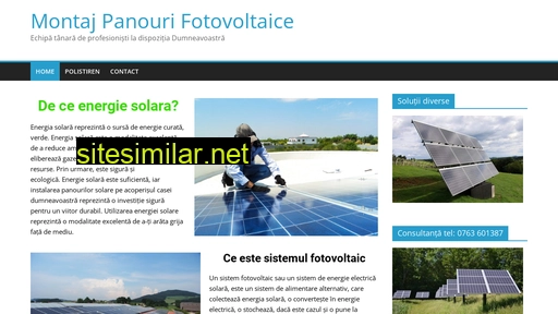 Fotovoltaic-petric similar sites