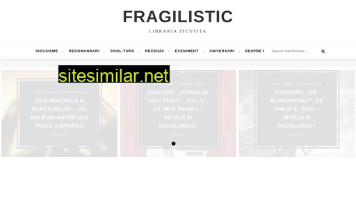fragilistic.ro alternative sites
