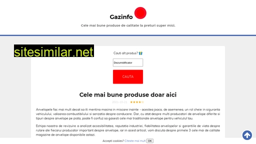 gazinfo.ro alternative sites