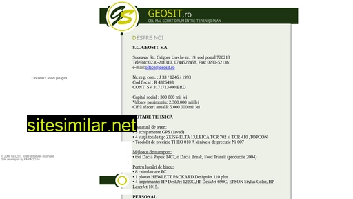 geosit.ro alternative sites