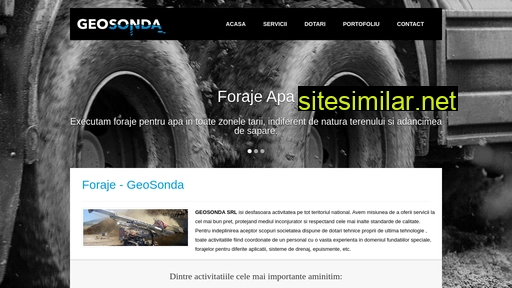 geosonda.ro alternative sites