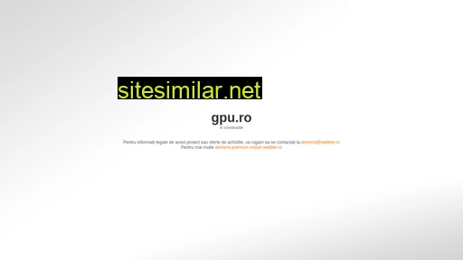 gpu.ro alternative sites