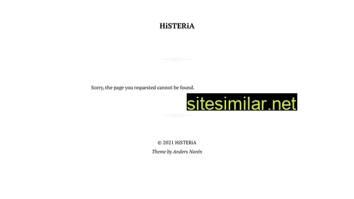 histeria.ro alternative sites