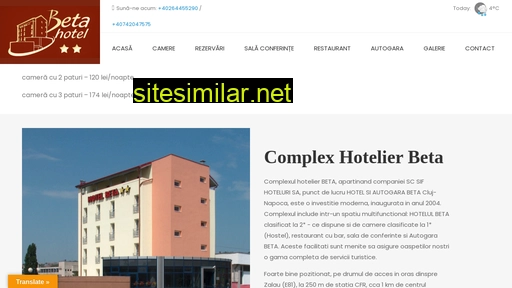 Hotelbeta-cluj similar sites