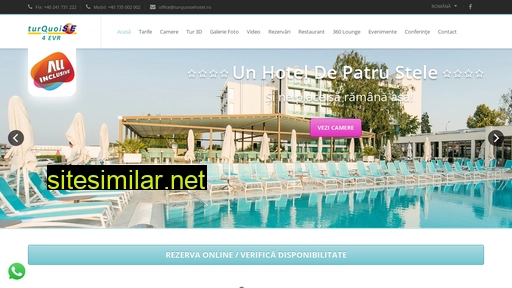 hotelturquoise.ro alternative sites