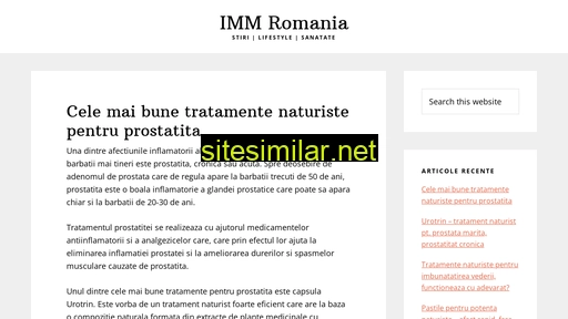 immromania.ro alternative sites