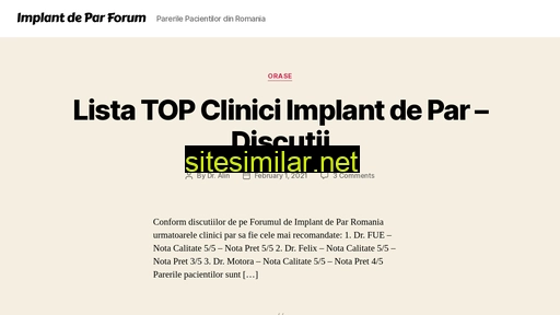 implantdeparforum.ro alternative sites
