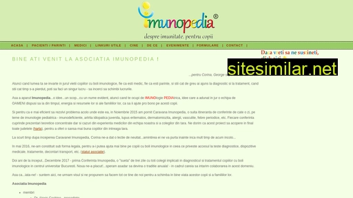 imunopedia.ro alternative sites