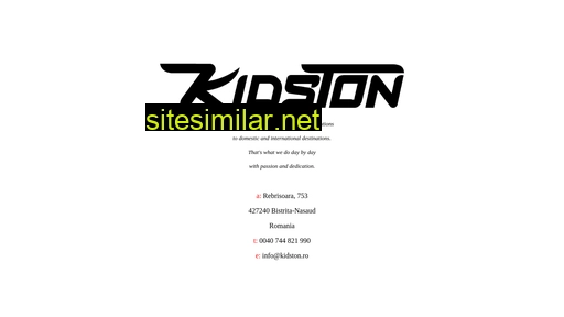 kidston.ro alternative sites