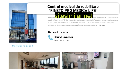 kinetopromedicalife.ro alternative sites