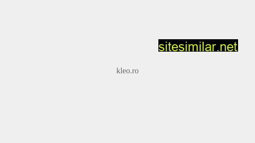 kleo.ro alternative sites