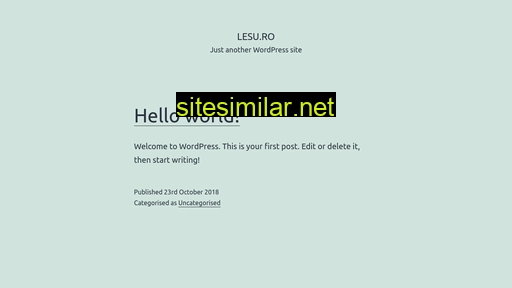 lesu.ro alternative sites