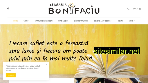 librariabonifaciu.ro alternative sites