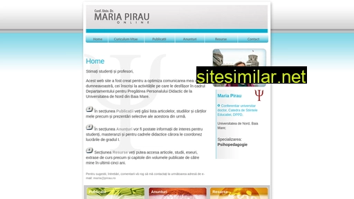 maria.pirau.ro alternative sites