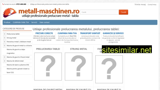 Metall-maschinen similar sites