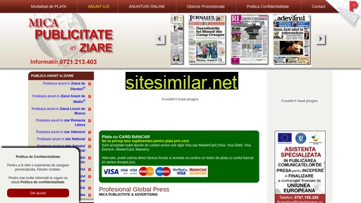 micapublicitate-ziare.ro alternative sites