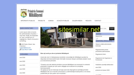 mihalaseni.ro alternative sites